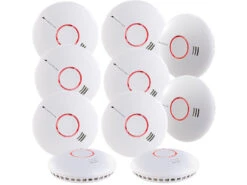 VisorTech WLAN Rauchmelder:10er-Set WLAN-Rauch- & Hitzemelder Mit Weltweiter App-Benachrichtigung 7 VisorTech WLAN Rauchmelder:10er-Set WLAN-Rauch- & Hitzemelder Mit Weltweiter App-Benachrichtigung -Einrichtungsgeschäft zx2963 0