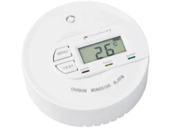 VisorTech CO Warner:2er-Set Kohlenmonoxid-Melder, 10-Jahres-Sensor, Display, EN 50291 -Einrichtungsgeschäft zx2973 2