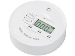 VisorTech CO Warner:2er-Set Kohlenmonoxid-Melder, 10-Jahres-Sensor, Display, EN 50291 -Einrichtungsgeschäft zx2973 3
