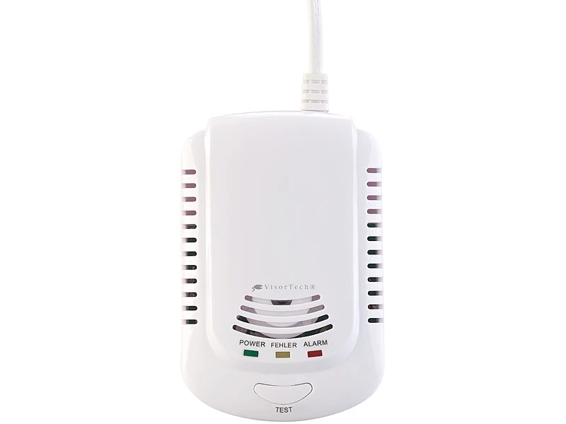 VisorTech Gas Detektor:4er-Set Multi-Gasmelder Für Haushaltsübliche Gase, Mit 3 LEDs, 85 DB 7 VisorTech Gas Detektor:4er-Set Multi-Gasmelder Für Haushaltsübliche Gase, Mit 3 LEDs, 85 DB – Bild 5