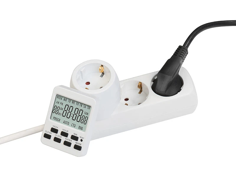 Revolt Zeitschalt-Uhren:4er-Set Digitale Zeitschaltuhren Mit 180° Rotierbarem LCD-Display 10 Revolt Zeitschalt-Uhren:4er-Set Digitale Zeitschaltuhren Mit 180° Rotierbarem LCD-Display – Bild 8