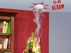 VisorTech Rauchmelder Koppelbar:Vernetzbarer Funk-Rauchmelder, 85 DB, VdS-zertifiziert, 10-J.-Batterie -Einrichtungsgeschäft zx3043 12