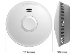VisorTech Rauchmelder Koppelbar:Vernetzbarer Funk-Rauchmelder, 85 DB, VdS-zertifiziert, 10-J.-Batterie -Einrichtungsgeschäft zx3043 7
