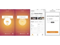 VisorTech Multi Gaswarner:WLAN-Multi-Gasmelder Für Haushaltsübliche Gase, Mit App & Sprachansage -Einrichtungsgeschäft zx3060 13 1