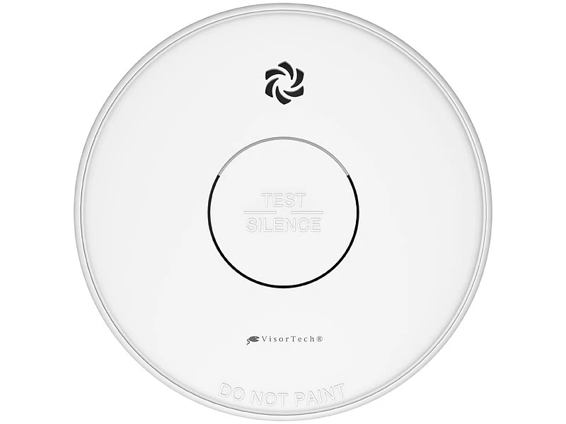 VisorTech Rauchmelder Vernetzbar:3er-Set Drahtlos Vernetzbare Funk-Rauchwarnmelder, 85 DB 8 VisorTech Rauchmelder Vernetzbar:3er-Set Drahtlos Vernetzbare Funk-Rauchwarnmelder, 85 DB – Bild 7