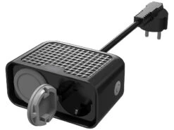 Luminea Home Control Aussensteckdose:Outdoor-WLAN-2-fach-Steckdose Komp. Zu Amazon Alexa & Google Assistant -Einrichtungsgeschäft zx5000 4