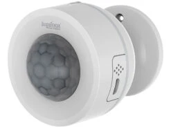 Luminea Home Control Temperaturfühler:3in1-WLAN-PIR-Bewegungsmelder, Temperatur- & Luftfeuchtigkeits-Sensor -Einrichtungsgeschäft zx5018 5