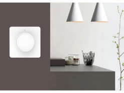 Luminea Home Control Dimmschalter:WLAN-Unterputz-Lichtschalter & Dimmer Mit Dreh- & Drück-Funktion, App -Einrichtungsgeschäft zx5073 9