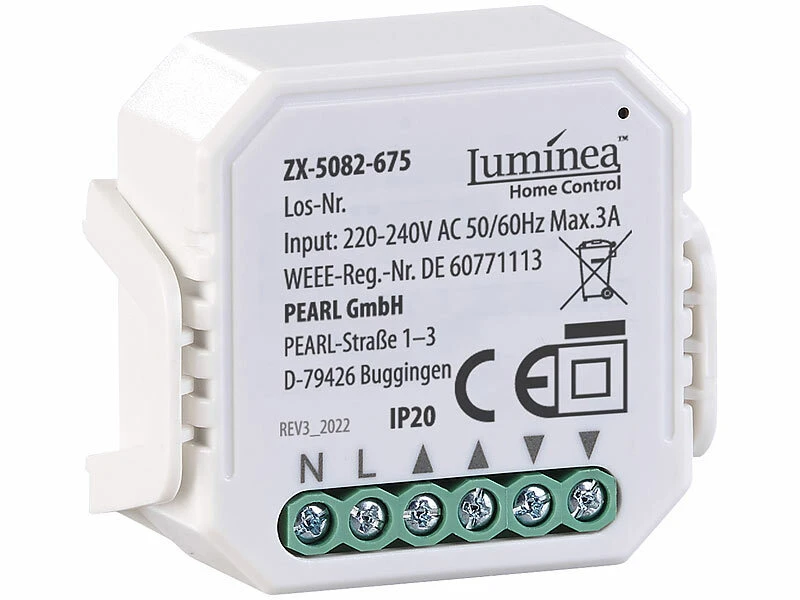 Luminea Home Control WLAN Rolladenschalter:2er-Set WLAN-Unterputzmodule Für Smarte Rollladen, App & Sprachbefehl 10 Luminea Home Control WLAN Rolladenschalter:2er-Set WLAN-Unterputzmodule Für Smarte Rollladen, App & Sprachbefehl – Bild 8