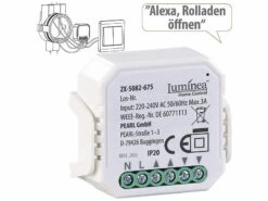 Luminea Home Control WLAN Rolladenschalter:2er-Set WLAN-Unterputzmodule Für Smarte Rollladen, App & Sprachbefehl 18 Luminea Home Control WLAN Rolladenschalter:2er-Set WLAN-Unterputzmodule Für Smarte Rollladen, App & Sprachbefehl -Einrichtungsgeschäft zx5082 5