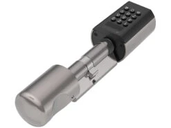 VisorTech Türzylinder:Elektronischer Tür-Schließzylinder, Transponder, Bluetooth & App, IP65 -Einrichtungsgeschäft zx5112 3