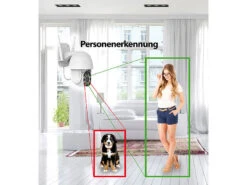 7links WLAN-IP-Kamera Mit Full HD, PT, Nachtsicht, Versandrückläufer -Einrichtungsgeschäft zx5127 6