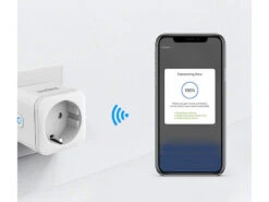 Luminea Home Control Smarte Steckdose:2er-Set WLAN-Steckdosen, Apple-HomeKit-zertifiziert, Sprachsteuerung -Einrichtungsgeschäft zx5134 12