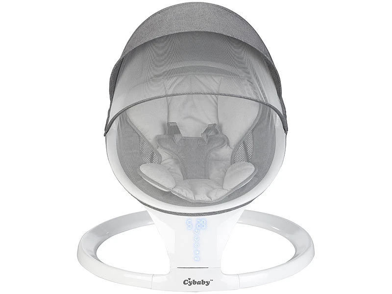 Cybaby Wippe:Smarte Babywippe Aus Aluminium, Bluetooth, WLAN, Touch-Tasten Und App 16 Cybaby Wippe:Smarte Babywippe Aus Aluminium, Bluetooth, WLAN, Touch-Tasten Und App – Bild 14