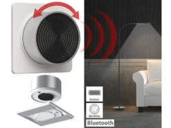 Luminea Home Control Funkdimmer:4er-Set Mobile Lichtschalter & Dimmer Für Lampen LAV-165/175.rgbw -Einrichtungsgeschäft zx5180 7 1