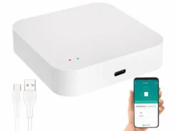 Revolt Thermostat:3er-Set Heizkörperthermostate Mit App, Sprachsteuerung, ZigBee-Gateway -Einrichtungsgeschäft zx5210 10 1