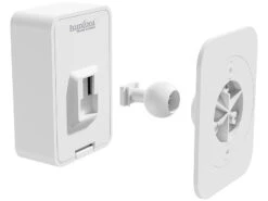 Luminea Home Control PIR Sensor:ZigBee-PIR-Bewegungsmelder, 8 M Reichweite, 128° Erfassungswinkel, App -Einrichtungsgeschäft zx5231 0 1