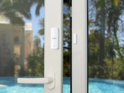 Luminea Home Control Fenstersensor:5er-Set ZigBee-Tür- & Fensteralarm, Für Alexa, GA Und Siri, App -Einrichtungsgeschäft zx5232 4