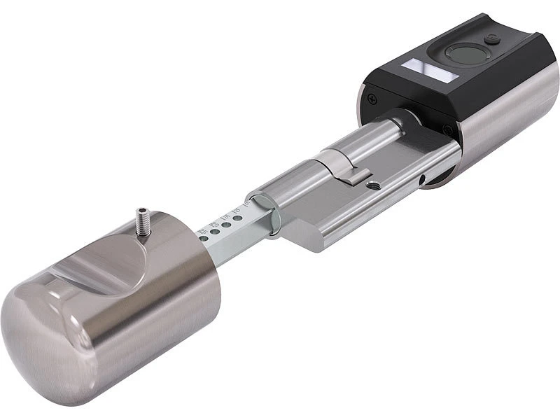 VisorTech Türschloss:Elektronischer Tür-Schließzylinder Mit WLAN-Gateway, Fingerscan, App 22 VisorTech Türschloss:Elektronischer Tür-Schließzylinder Mit WLAN-Gateway, Fingerscan, App – Bild 20