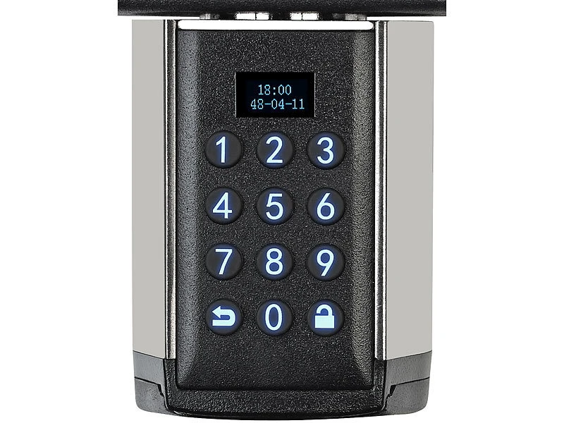 VisorTech Zylinderschloss:Elektronischer Tür-Schließzylinder, Code, 2 Schlüssel, Bluetooth, IP44 15 VisorTech Zylinderschloss:Elektronischer Tür-Schließzylinder, Code, 2 Schlüssel, Bluetooth, IP44 – Bild 13