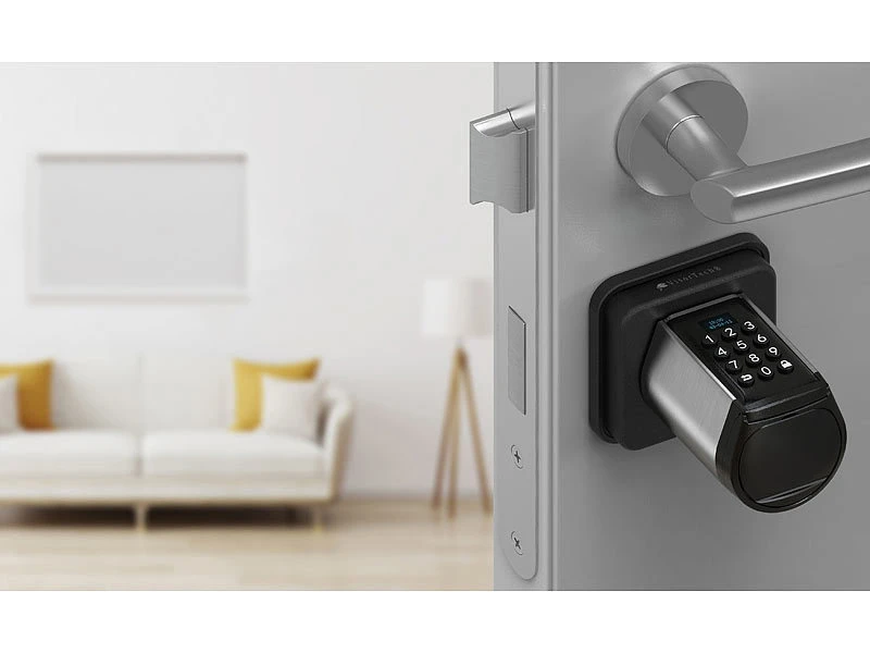 VisorTech Zylinderschloss:Elektronischer Tür-Schließzylinder, Code, 2 Schlüssel, Bluetooth, IP44 7 VisorTech Zylinderschloss:Elektronischer Tür-Schließzylinder, Code, 2 Schlüssel, Bluetooth, IP44 – Bild 5