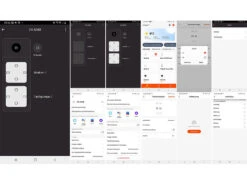 Luminea Home Control Außensteckdose WLAN:2er-Set Outdoor-WLAN-Doppelsteckdosen, Sprachbefehl, Strommessung, App -Einrichtungsgeschäft zx5268 19
