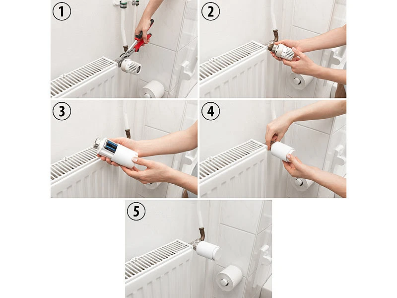 Revolt Heizkörperthermostate:3er-Set Programmierbare Heizkörper-Thermostate Mit WLAN-Gateway & App 8 Revolt Heizkörperthermostate:3er-Set Programmierbare Heizkörper-Thermostate Mit WLAN-Gateway & App – Bild 6