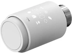 Revolt Heizungsthermostate:6er-Set Programmierbare Heizkörper-Thermostate Mit WLAN-Gateway & App -Einrichtungsgeschäft zx5276 6 3