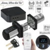 VisorTech Türschloss Mit Schlüssel:Elektronischer Tür-Schließzylinder, Code, 2 Schlüssel, IP44, M Gateway -Einrichtungsgeschäft zx5305 17