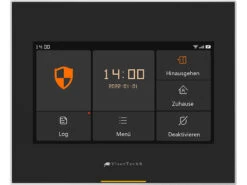 VisorTech Alarm:5-tlg. Funk-Alarmanlage: 2 Sensoren, 2 Fernbedienungen, GSM, WLAN, App -Einrichtungsgeschäft zx5313 0 1