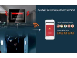 VisorTech Alarmsystem:14-tlg. Funk-Alarmanlage: 11 Sensoren, 2 Fernbedienungen, GSM WLAN App -Einrichtungsgeschäft zx5313 9