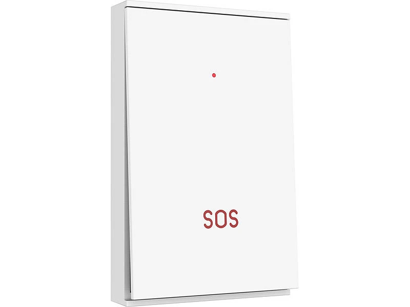 VisorTech Alarmanlage Drahtlos:13-teiliges Funk-Alarmanlagen-Set: 11 Sensoren, SOS-Taster, WLAN, App 6 VisorTech Alarmanlage Drahtlos:13-teiliges Funk-Alarmanlagen-Set: 11 Sensoren, SOS-Taster, WLAN, App – Bild 4