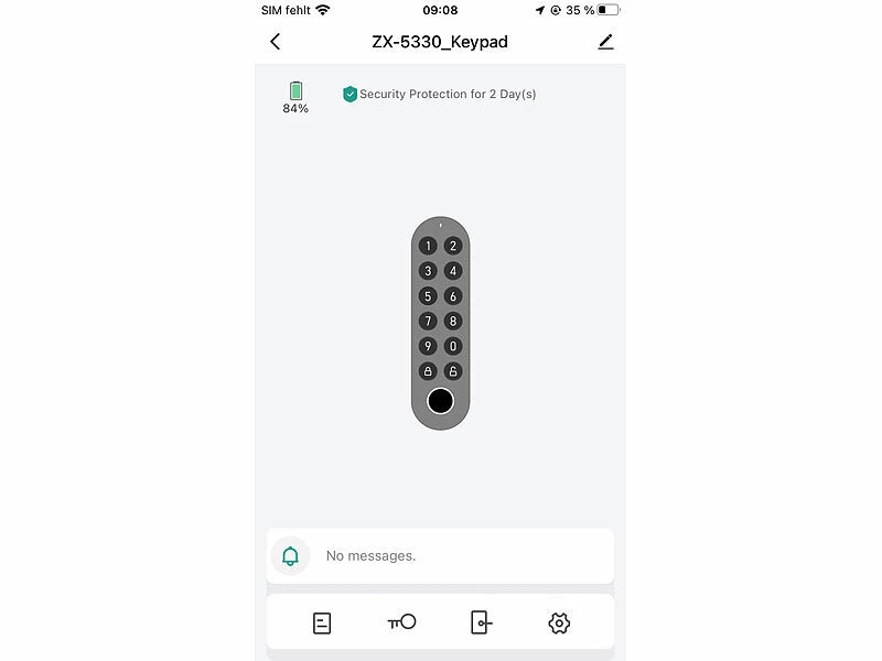 VisorTech Smart Lock:Türschlossantrieb Mit PIN-Code, Fingerabdruck-Sensor Und WLAN-Gateway 14 VisorTech Smart Lock:Türschlossantrieb Mit PIN-Code, Fingerabdruck-Sensor Und WLAN-Gateway – Bild 12