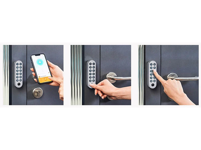 VisorTech Smart Lock:Türschlossantrieb Mit PIN-Code, Fingerabdruck-Sensor Und WLAN-Gateway 13 VisorTech Smart Lock:Türschlossantrieb Mit PIN-Code, Fingerabdruck-Sensor Und WLAN-Gateway – Bild 11