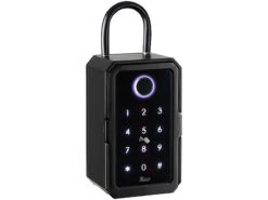 Xcase Tresor:Smarter Schlüssel-Safe & WLAN-Gateway, PIN Per Touch-Keys, Fingerprint -Einrichtungsgeschäft zx5336 3