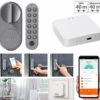 VisorTech Smart Lock:Türschlossantrieb Mit PIN-Code, Fingerabdruck-Sensor Und WLAN-Gateway -Einrichtungsgeschäft zx5369 11