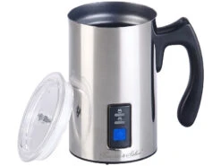 Rosenstein & Söhne Milchschäumer:Elektrischer Edelstahl-Milchaufschäumer, 115/240 Ml, Antihaft, 500 W 17 Rosenstein & Söhne Milchschäumer:Elektrischer Edelstahl-Milchaufschäumer, 115/240 Ml, Antihaft, 500 W -Einrichtungsgeschäft zx6037 2