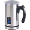 Rosenstein & Söhne Milchschäumer:Elektrischer Edelstahl-Milchaufschäumer, 115/240 Ml, Antihaft, 500 W