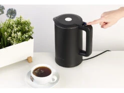 Rosenstein & Söhne Wasserkocher Temperatur:Edelstahl-Wasserkocher, Temperaturwahl, Versandrückläufer -Einrichtungsgeschäft zx6067 13