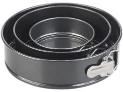 Rosenstein & Söhne Kuchenform:3er-Set Antihaft-beschichtete Springformen, Ø 12/17/21 Cm 16 Rosenstein & Söhne Kuchenform:3er-Set Antihaft-beschichtete Springformen, Ø 12/17/21 Cm -Einrichtungsgeschäft zx6075 0