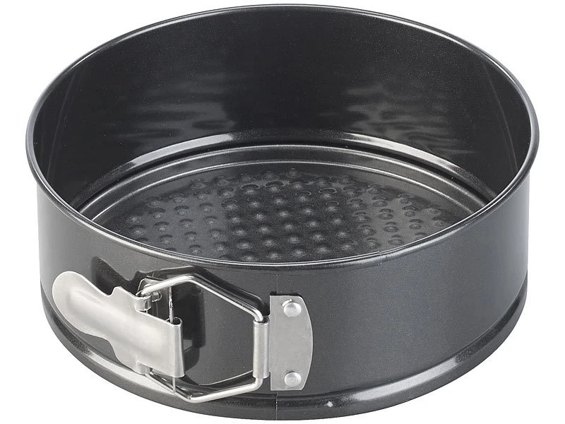 Rosenstein & Söhne Kuchenform:3er-Set Antihaft-beschichtete Springformen, Ø 12/17/21 Cm 10 Rosenstein & Söhne Kuchenform:3er-Set Antihaft-beschichtete Springformen, Ø 12/17/21 Cm – Bild 8