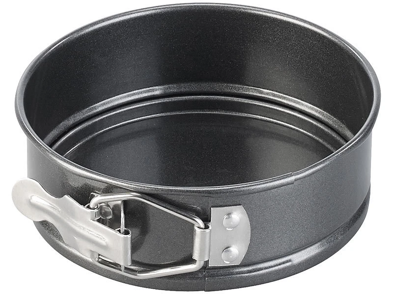 Rosenstein & Söhne Kuchenform:3er-Set Antihaft-beschichtete Springformen, Ø 12/17/21 Cm 9 Rosenstein & Söhne Kuchenform:3er-Set Antihaft-beschichtete Springformen, Ø 12/17/21 Cm – Bild 7