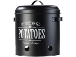 Rosenstein & Söhne Kartoffel Aufbewahrung:3er-Set Vorratsbehälter Retro-Look Mit Deckeln & Tragegriffen, Schwarz 20 Rosenstein & Söhne Kartoffel Aufbewahrung:3er-Set Vorratsbehälter Retro-Look Mit Deckeln & Tragegriffen, Schwarz -Einrichtungsgeschäft zx6119 3