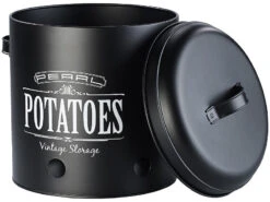 Rosenstein & Söhne Kartoffel Aufbewahrung:3er-Set Vorratsbehälter Retro-Look Mit Deckeln & Tragegriffen, Schwarz 17 Rosenstein & Söhne Kartoffel Aufbewahrung:3er-Set Vorratsbehälter Retro-Look Mit Deckeln & Tragegriffen, Schwarz -Einrichtungsgeschäft zx6119 5