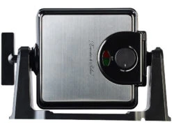 Rosenstein & Söhne Brüsseler Waffeleisen:180° Drehbares Waffeleisen Für Belgische Waffeln, Edelstahl, 1.000 W -Einrichtungsgeschäft zx6209 3