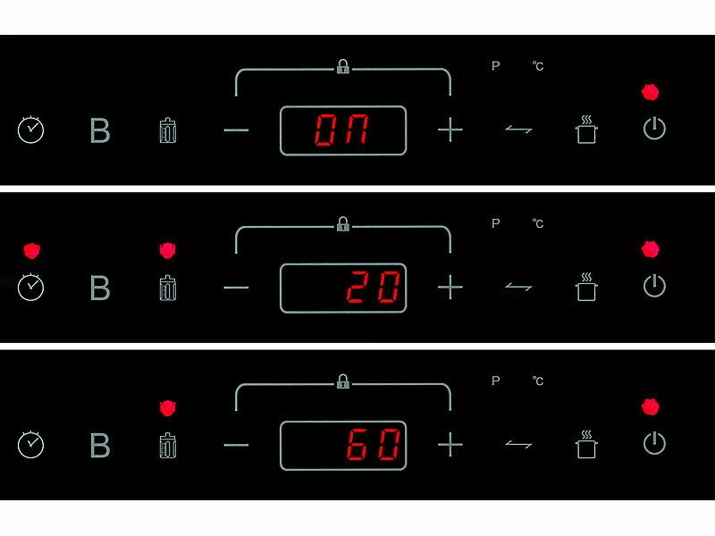 Rosenstein & Söhne Induktionskochfeld:Induktions-Kochplatte, 12 - 26 Cm, Touch-Tasten, 2.000 W, Bis 240 °C 5 Rosenstein & Söhne Induktionskochfeld:Induktions-Kochplatte, 12 - 26 Cm, Touch-Tasten, 2.000 W, Bis 240 °C – Bild 3