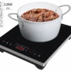 Rosenstein & Söhne Induktionskochfeld:Induktions-Kochplatte, 12 - 26 Cm, Touch-Tasten, 2.000 W, Bis 240 °C -Einrichtungsgeschäft zx6304 11