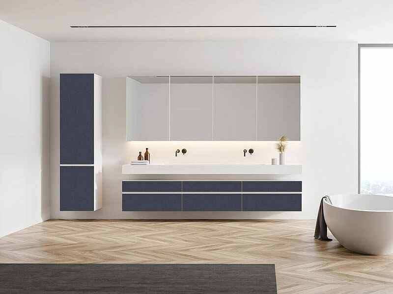 Infactory Folien Zum Bekleben:4er-Set Deko- Und Möbelfolie "Anthrazit" Für DIY-Projekte, 60 X 300 Cm 6 Infactory Folien Zum Bekleben:4er-Set Deko- Und Möbelfolie "Anthrazit" Für DIY-Projekte, 60 X 300 Cm – Bild 4