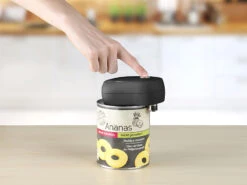 Rosenstein & Söhne Elektrischer Dosenöffner:Sicherheits-Dosenöffner Mit Akku, Wiederverschließbares Öffnen, USB -Einrichtungsgeschäft zx7132 2