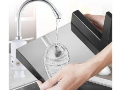 Rosenstein & Söhne Brotschneidemaschine:Elektrischer Allesschneider Mit 2 Edelstahl-Klingen, 1 - 15 Mm, 150 W 30 Rosenstein & Söhne Brotschneidemaschine:Elektrischer Allesschneider Mit 2 Edelstahl-Klingen, 1 - 15 Mm, 150 W -Einrichtungsgeschäft zx7134 12